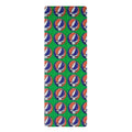 Grateful Dead Steal Your Face Rubber Yoga Mat – Psychedelic Green Meditation Mat