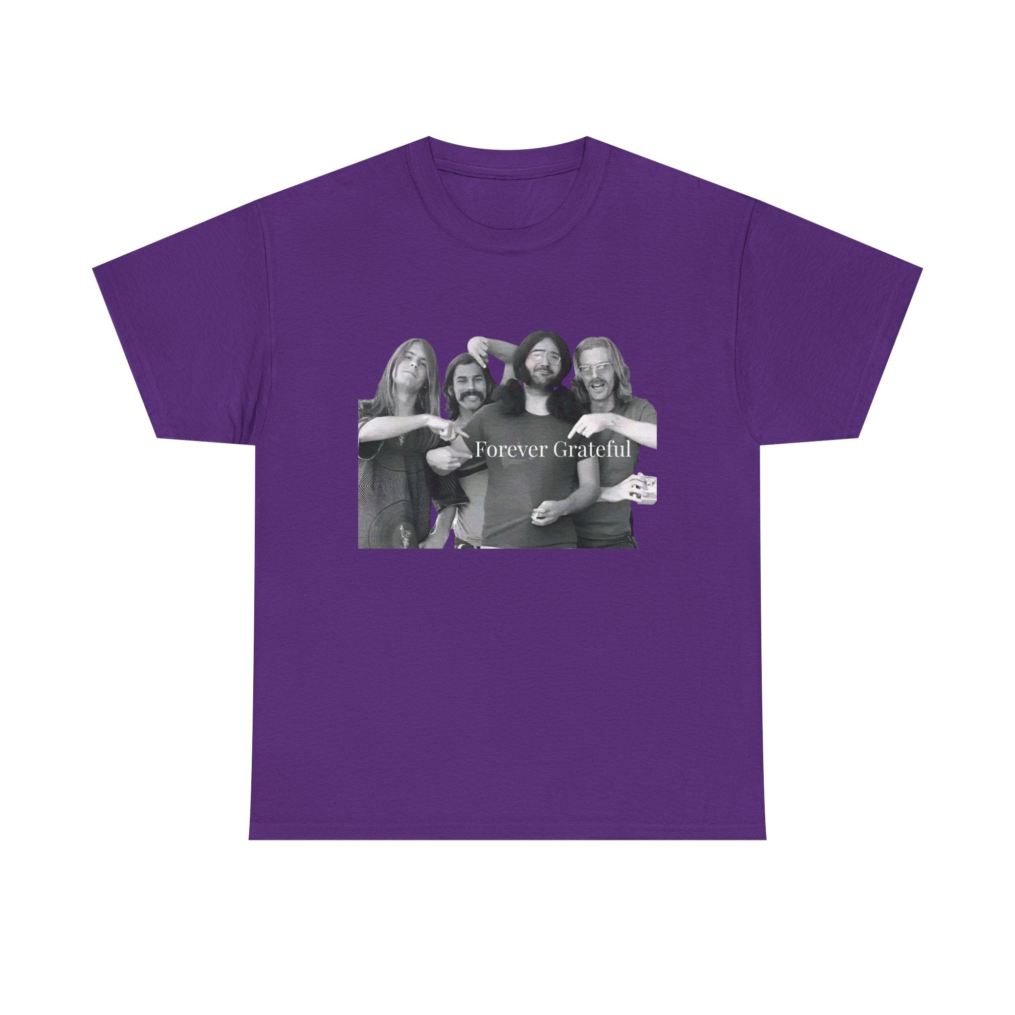 Forever Grateful band photo T-Shirt | Vintage Grateful Dead tee