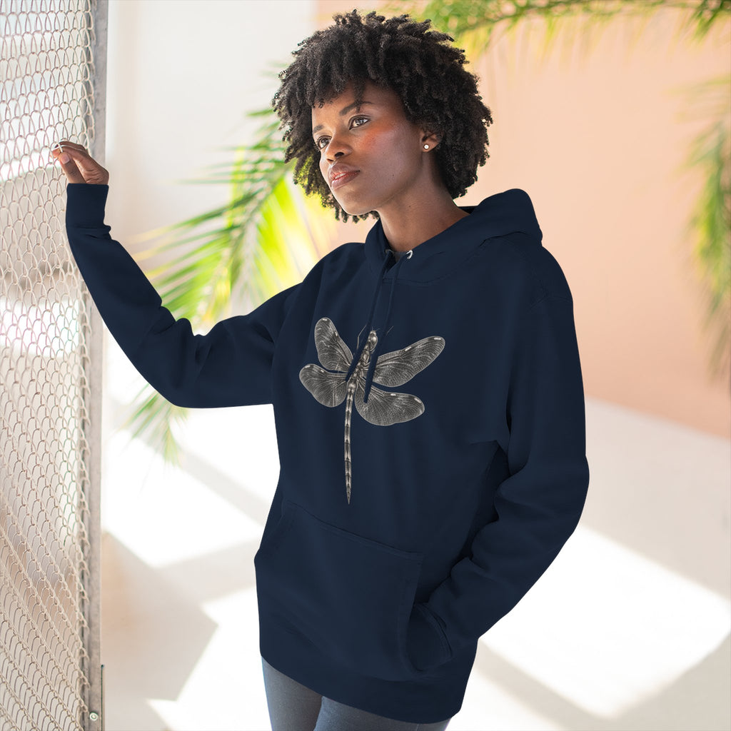 Dragonfly Graphic Fleece Hoodie
