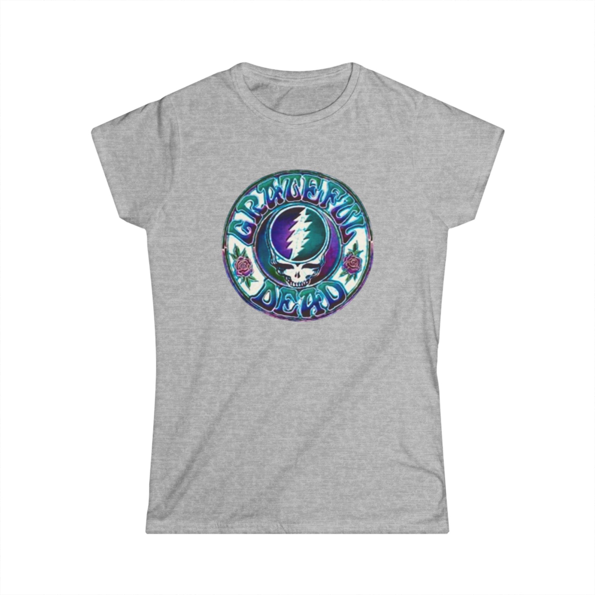 Grateful Dead Steal Your Face Skull tee | Women's T-Shirt, Psychedelic Tour Logo