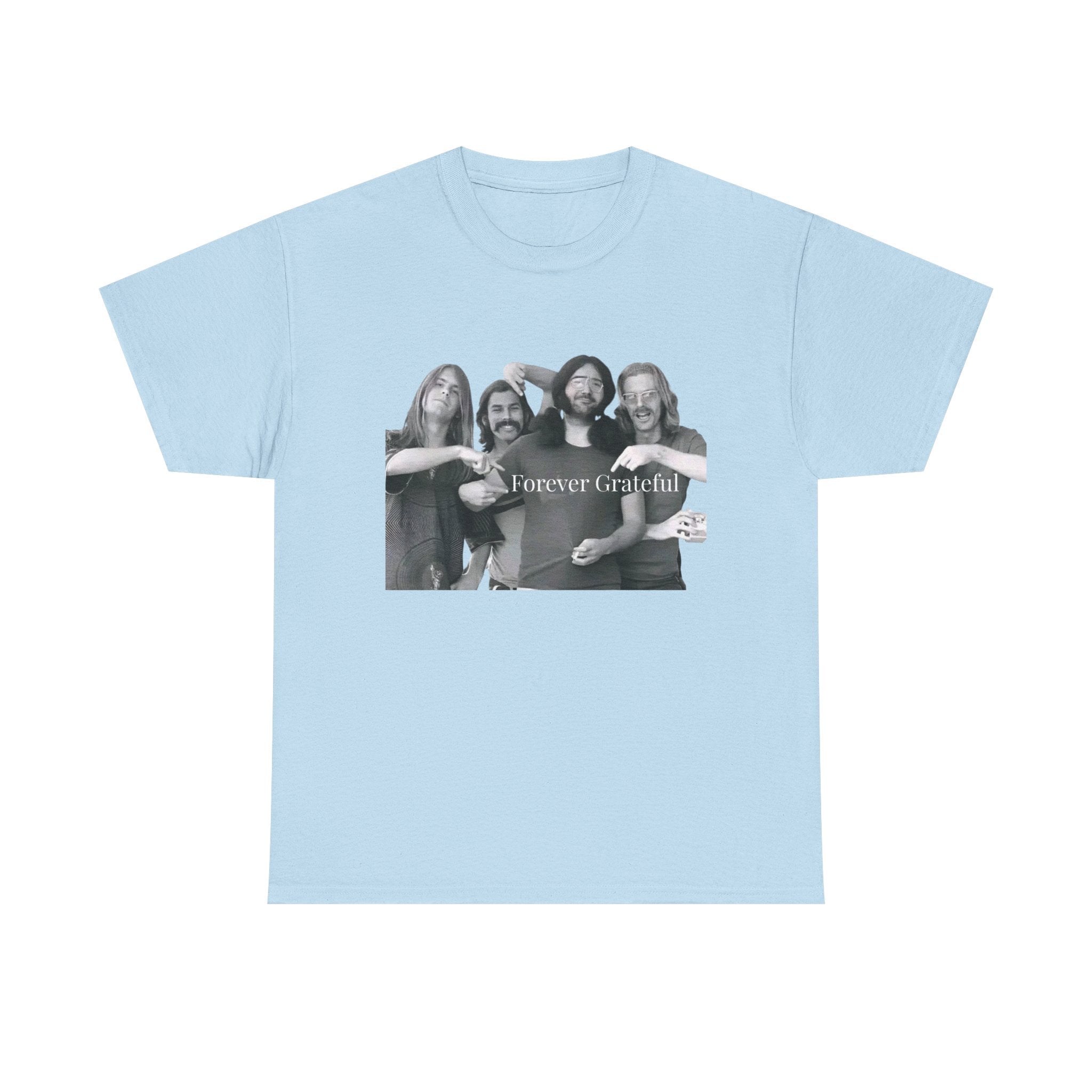 Forever Grateful band photo T-Shirt | Vintage Grateful Dead tee