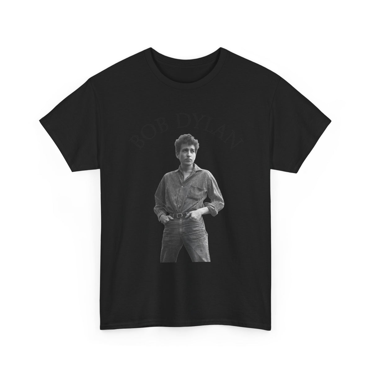 Vintage Bob Dylan Photo Tee | Retro Singer Portrait T-Shirt