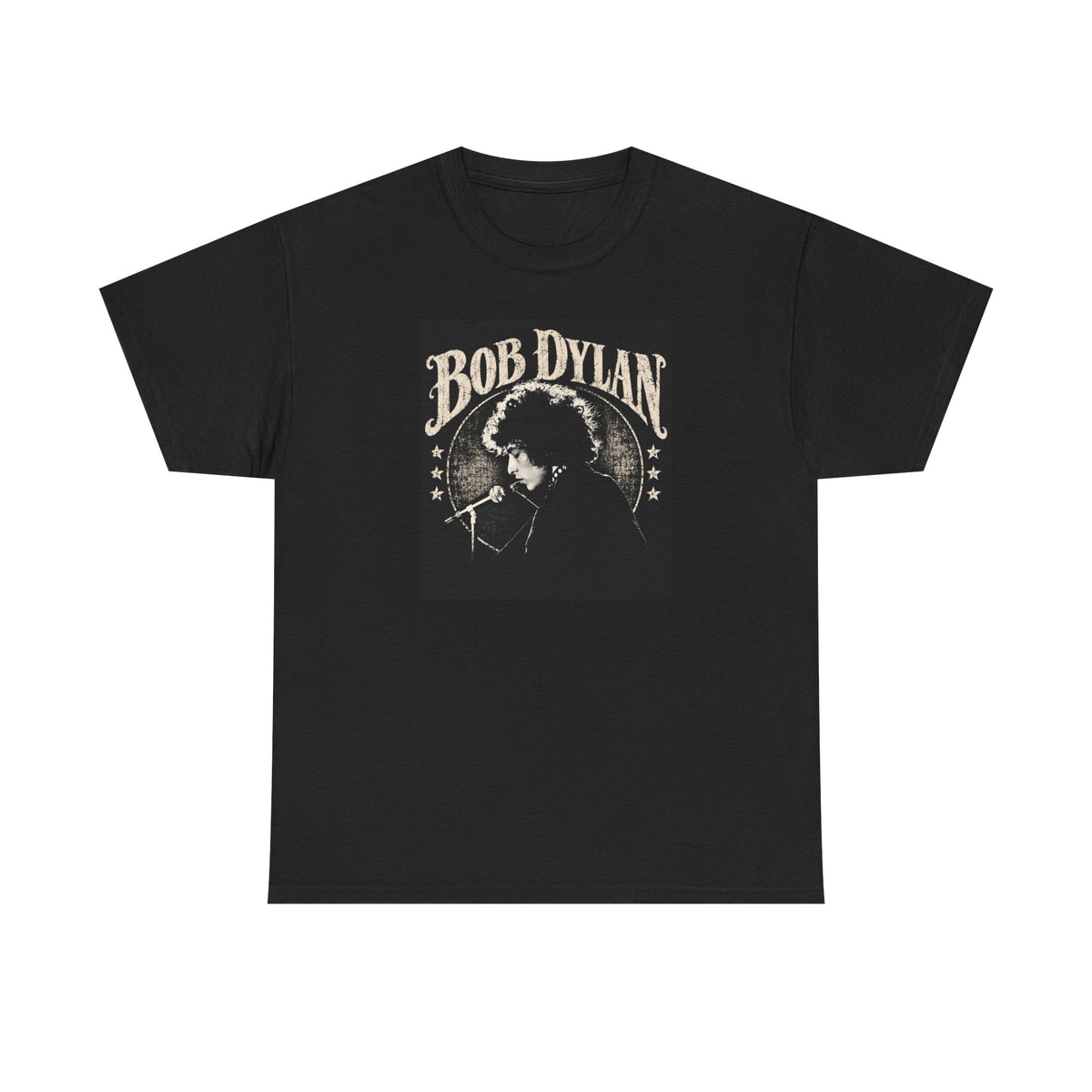 Bob Dylan Portrait Tee | Vintage Music Singer Graphic T-Shirt