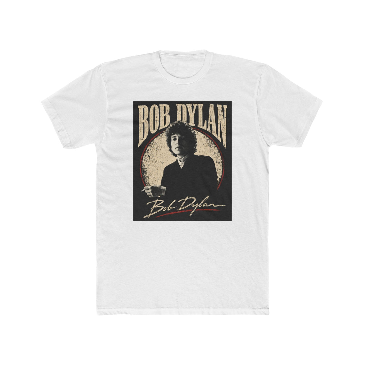 Bob Dylan portrait Tee | Vintage concert poster style