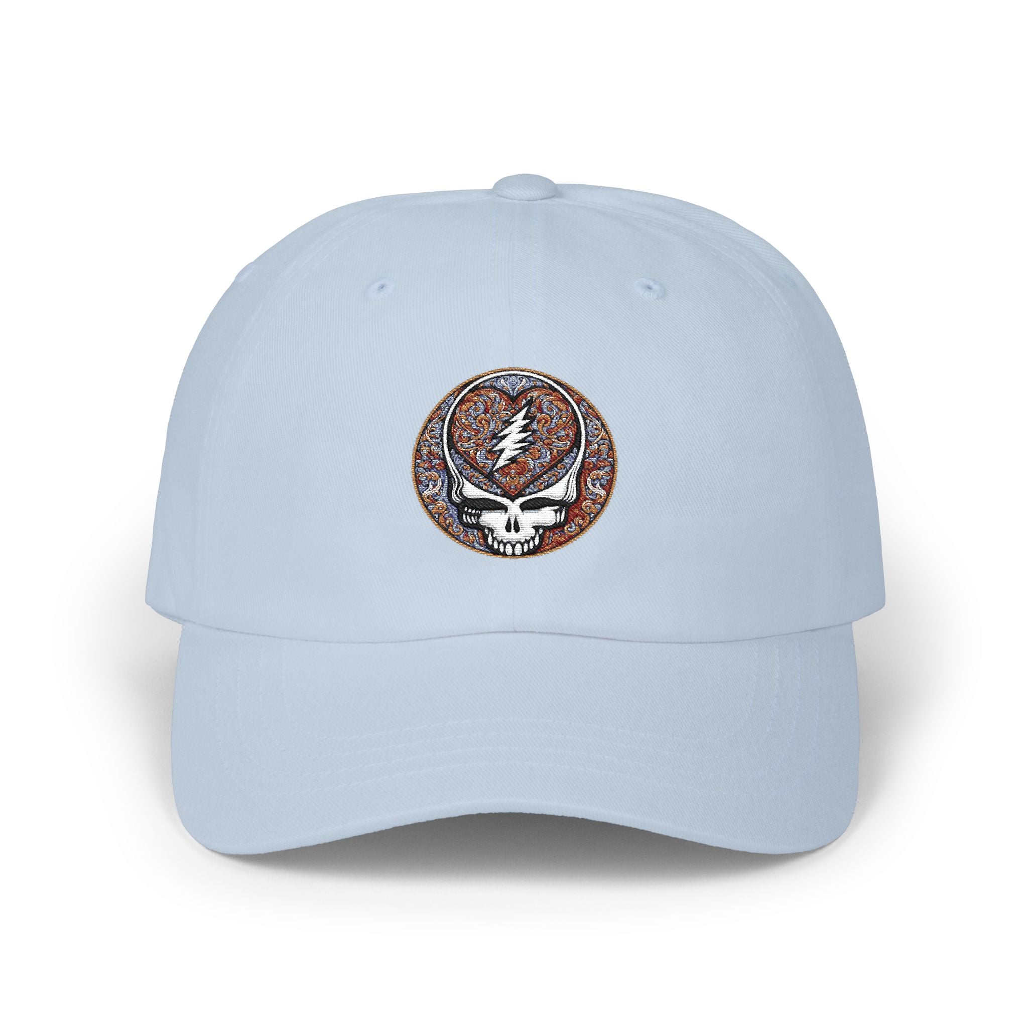 Vintage Grateful Dead Steal Your Face Cap | Embroidered Skull Logo