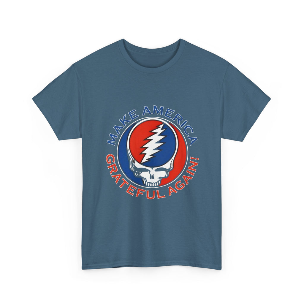 Grateful Dead Inspired Tee - Make America Grateful Again, Vintage Band T-Shirt, Unisex Graphic Tee, Festival Apparel, Music Lover Gift