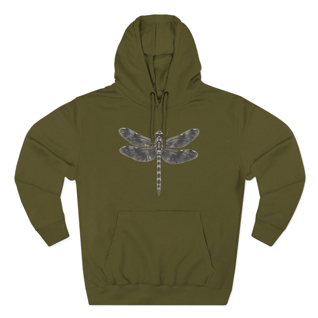 Dragonfly Graphic Fleece Hoodie