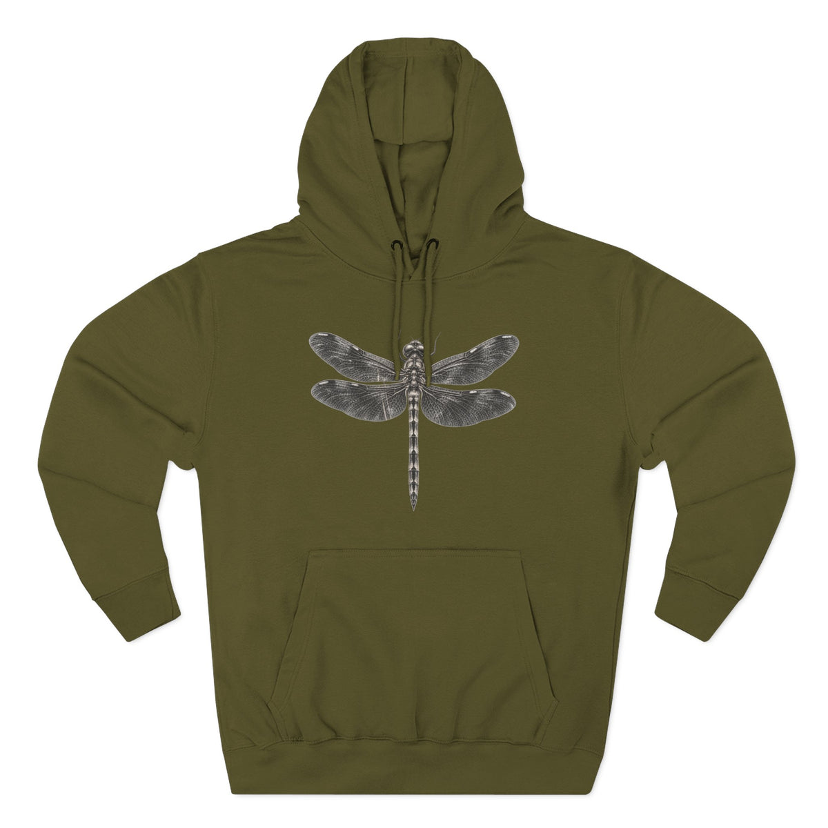 Dragonfly Graphic Fleece Hoodie