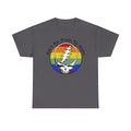 Ain't No Time To Hate Grateful Dead Skull Tee | Rainbow Pride peace love