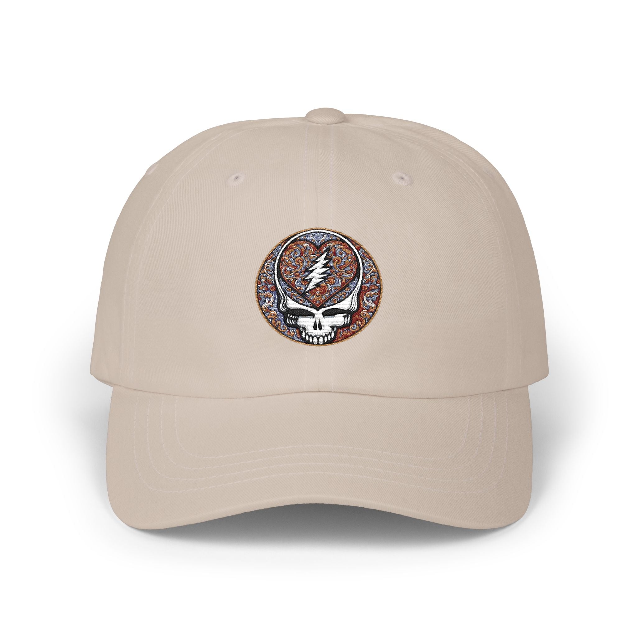 Vintage Grateful Dead Steal Your Face Cap | Embroidered Skull Logo