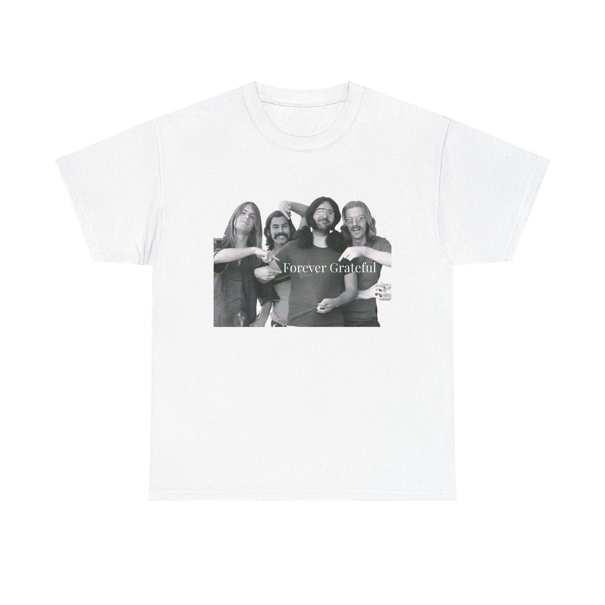 Forever Grateful band photo T-Shirt | Vintage Grateful Dead tee