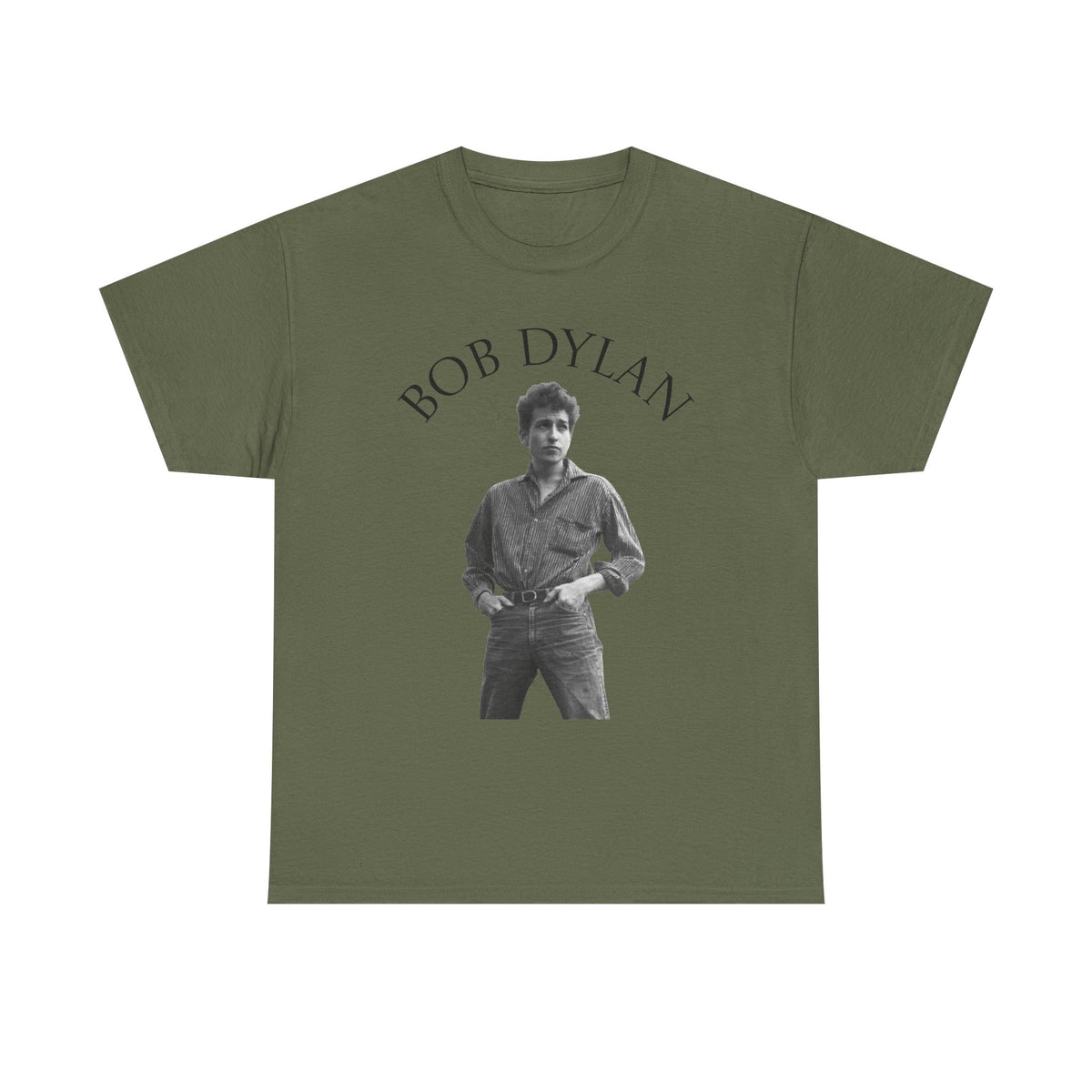 Vintage Bob Dylan Photo Tee | Retro Singer Portrait T-Shirt