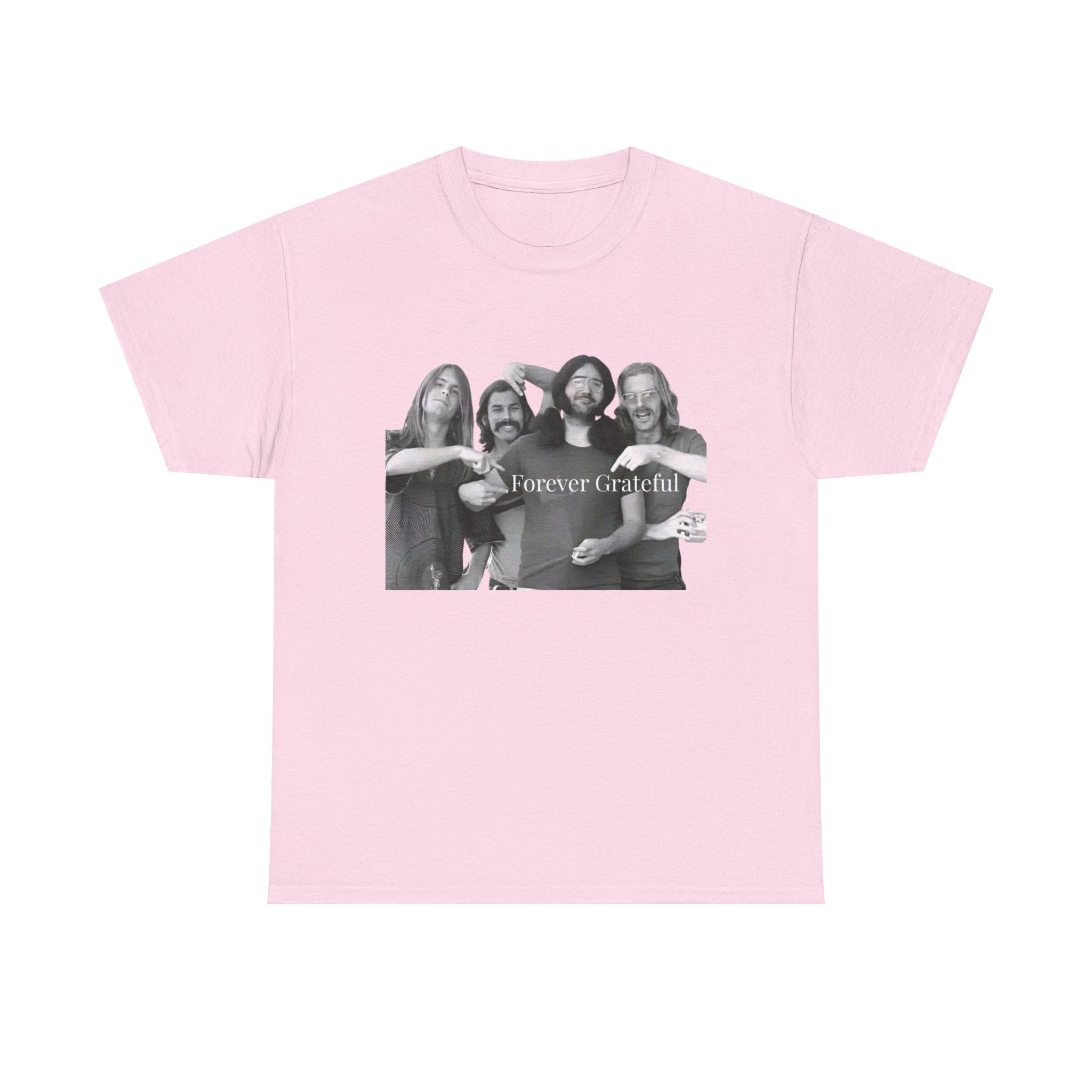 Forever Grateful band photo T-Shirt | Vintage Grateful Dead tee