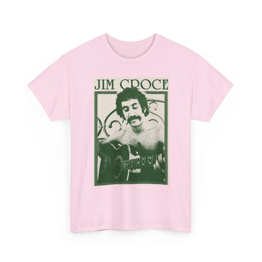 Jim Croce Guitar Music Tee | Retro Music T-Shirt