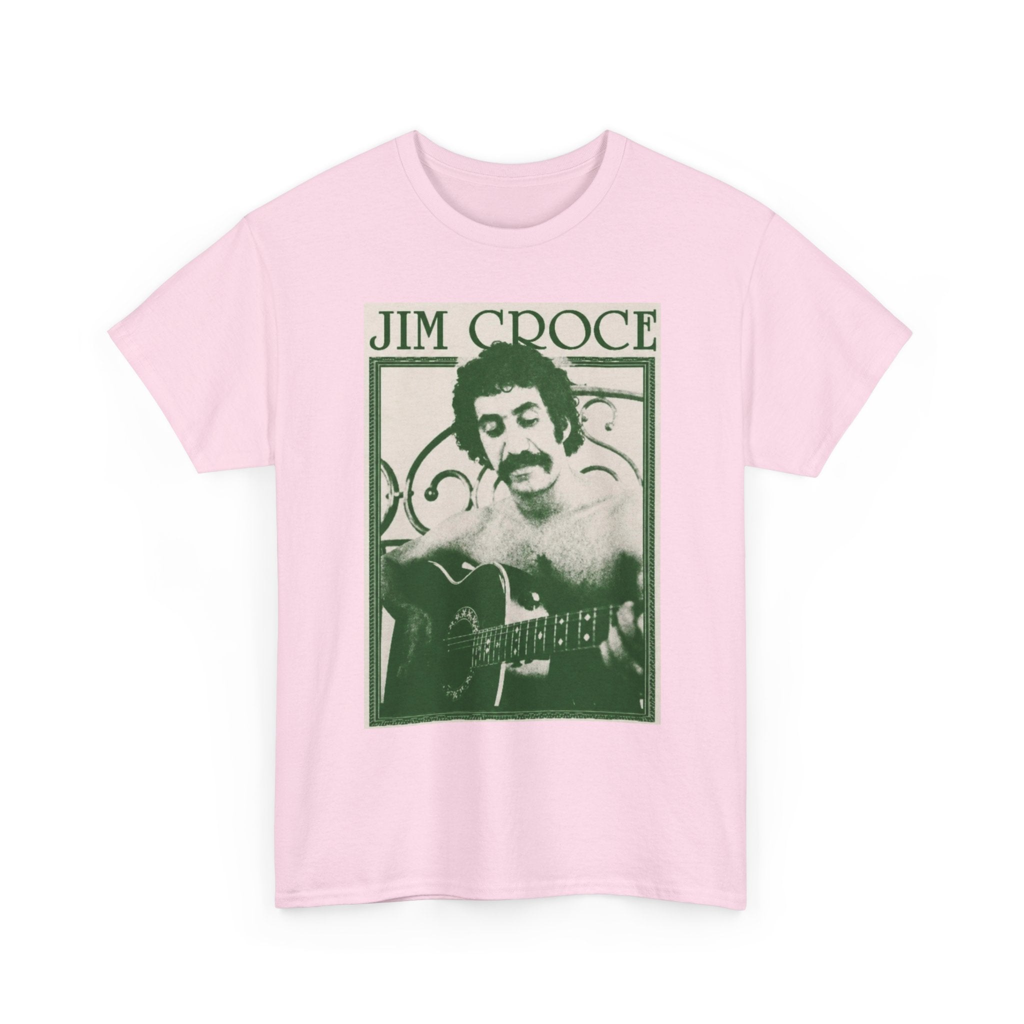 Jim Croce Guitar Music Tee | Retro Music T-Shirt