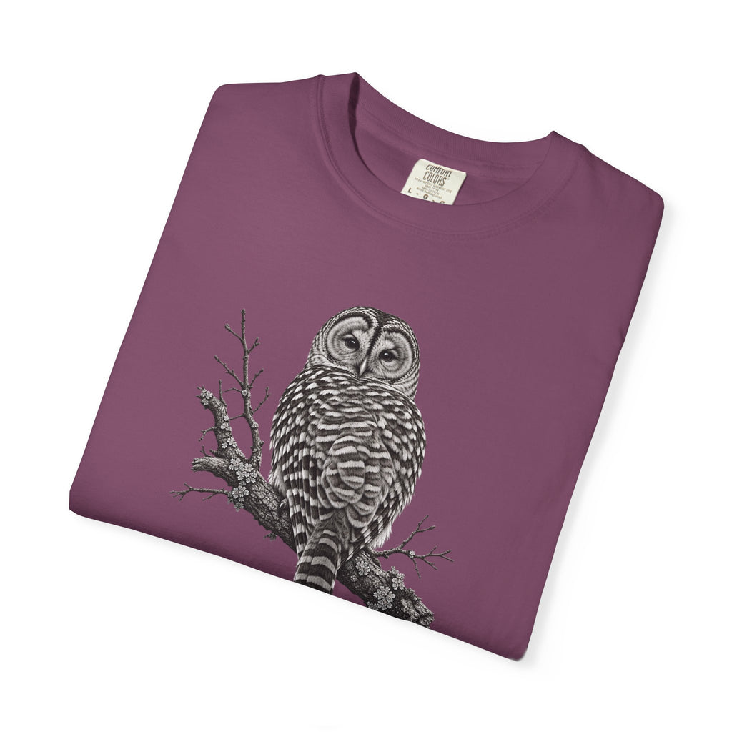 Barred Owl Vintage Bird T-Shirt