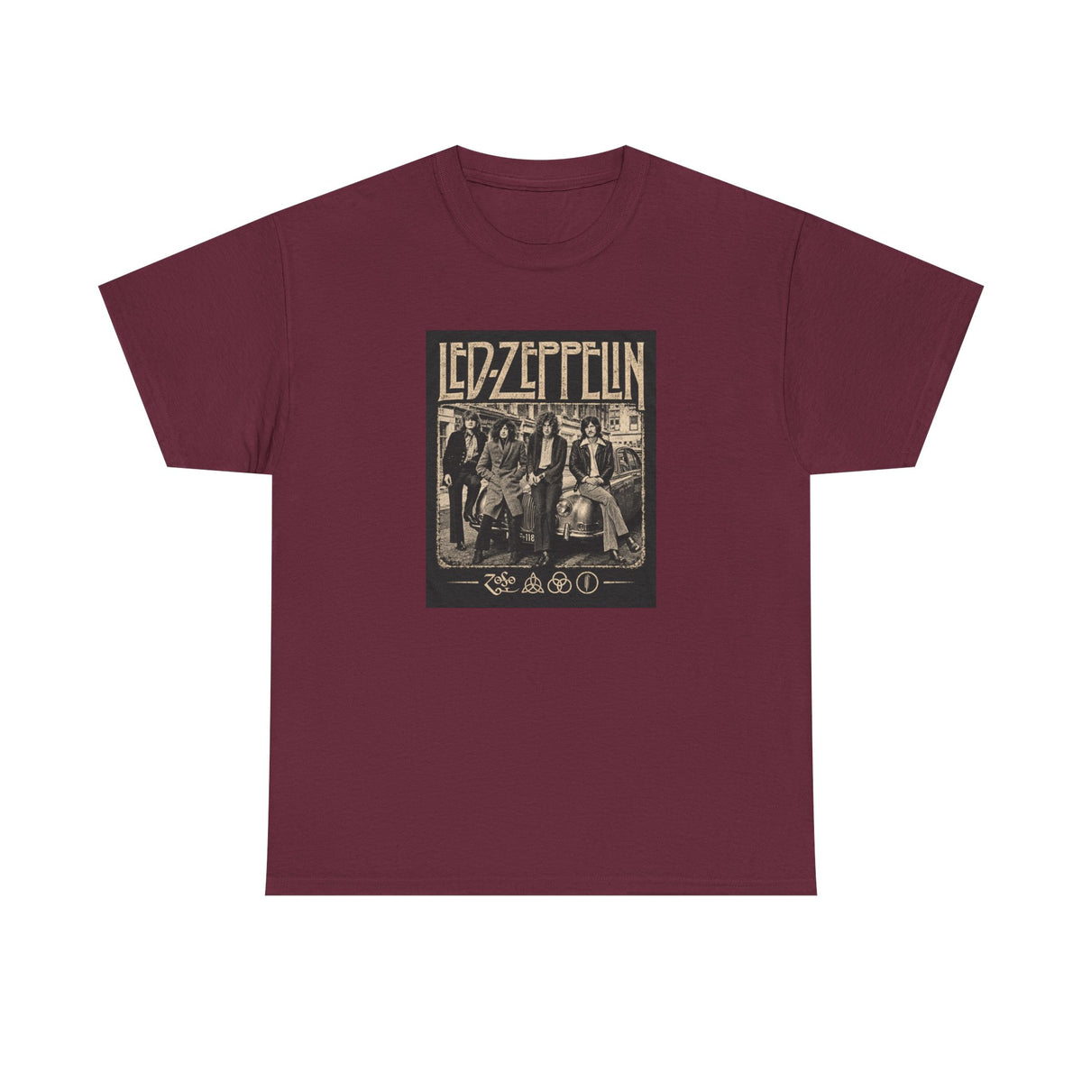 Led Zeppelin band photo T-Shirt | Vintage Rock Tour Tee