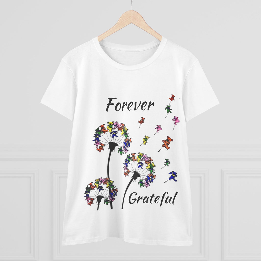Forever Grateful Dandelion Tee | Grateful Dead Dancing Bears T-Shirt