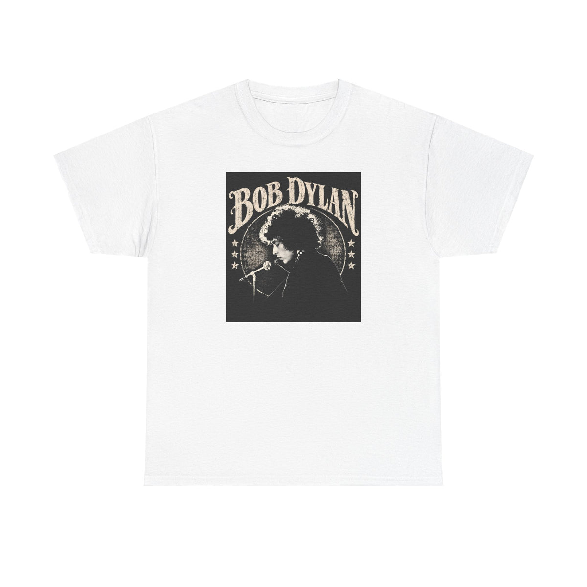 Bob Dylan Portrait Tee | Vintage Music Singer Graphic T-Shirt