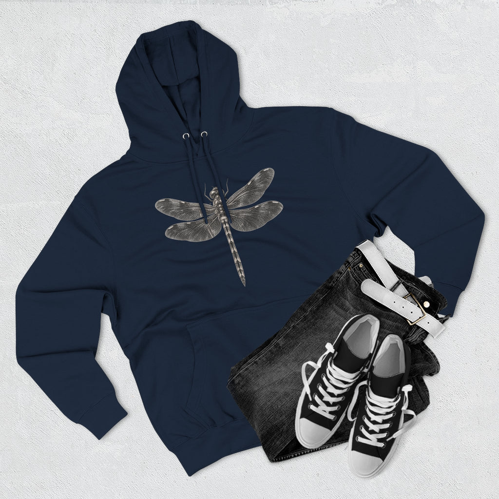 Dragonfly Graphic Fleece Hoodie