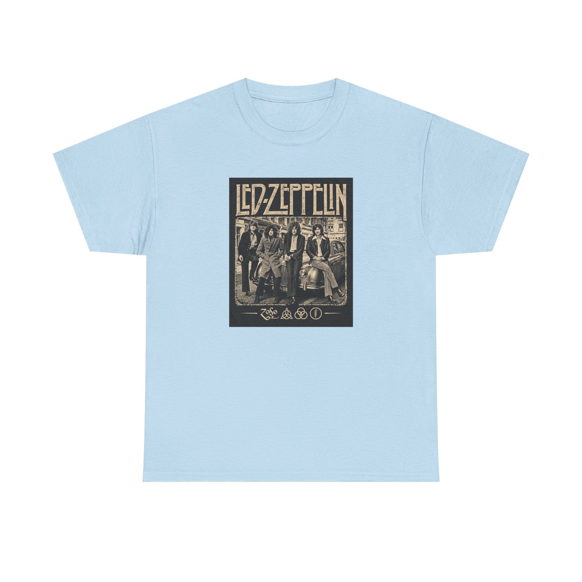 Led Zeppelin band photo T-Shirt | Vintage Rock Tour Tee