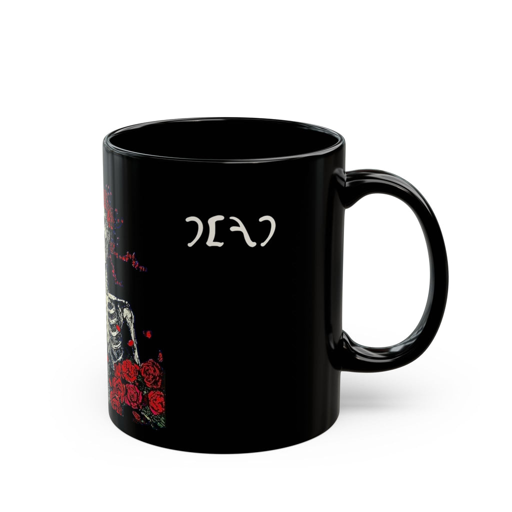 Grateful Dead Skull & Roses Mug | Black Dead Coffee Cup