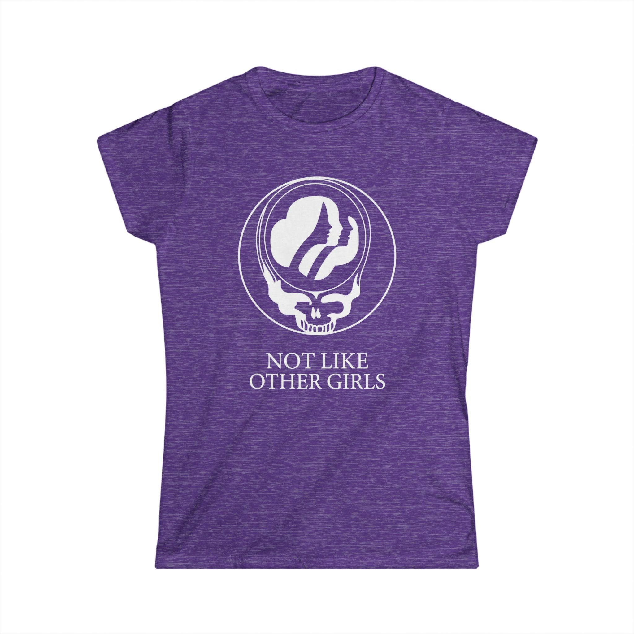 Not Like Other Girls Skull Tee | Feminine Grateful Dead Inspired Shirt