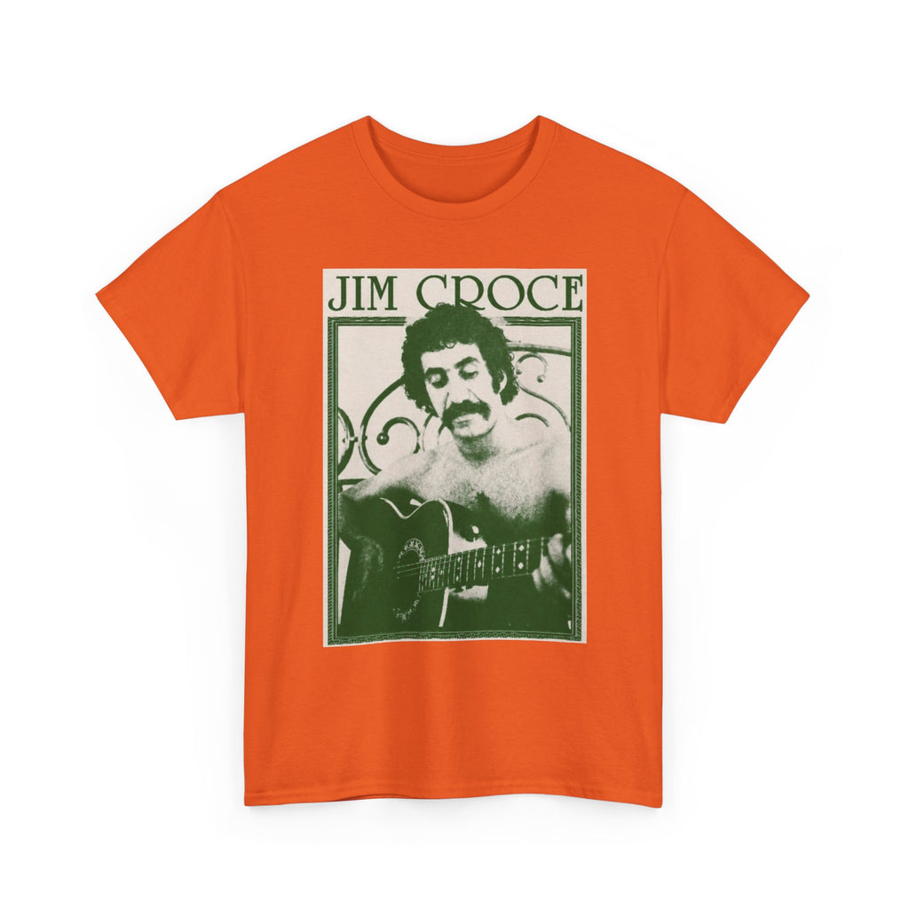 Jim Croce Guitar Music Tee | Retro Music T-Shirt
