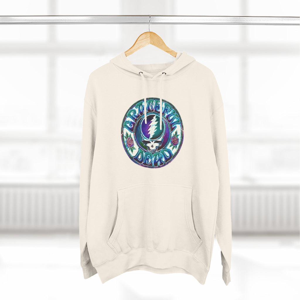 Grateful Dead Steal Your Face skull hoodie | Three-Panel Fleece Hoodie