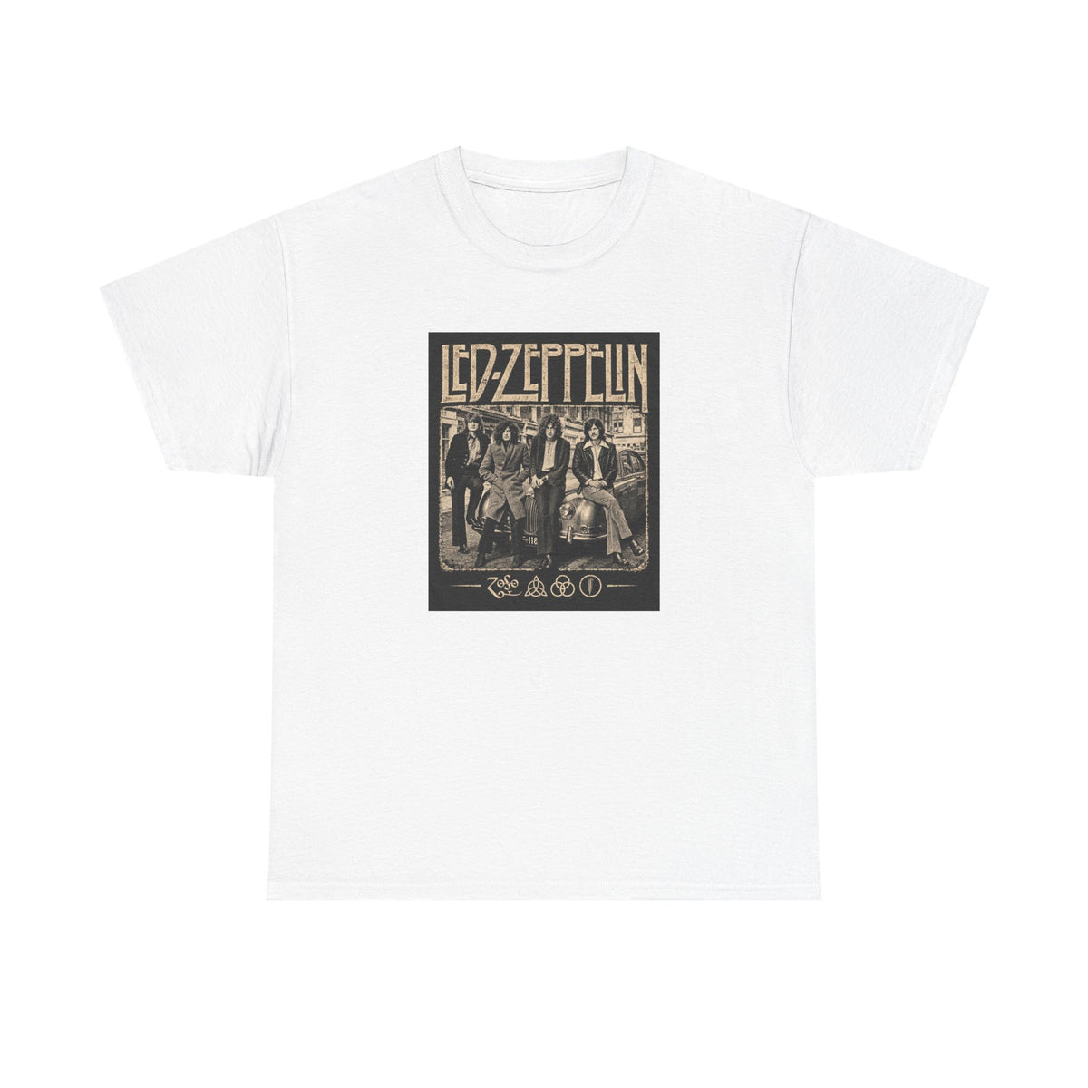 Led Zeppelin band photo T-Shirt | Vintage Rock Tour Tee