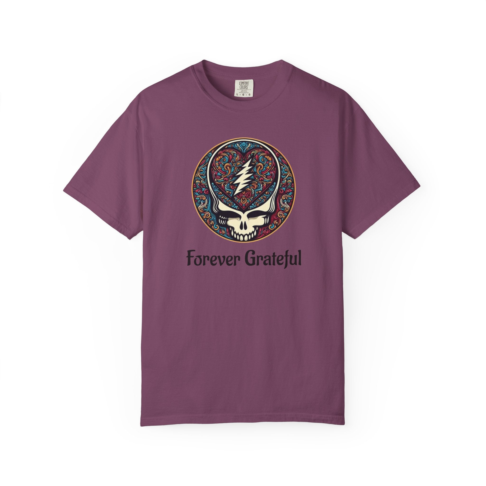 Forever Grateful Steal Your Face T-Shirt | Grateful Dead band tee