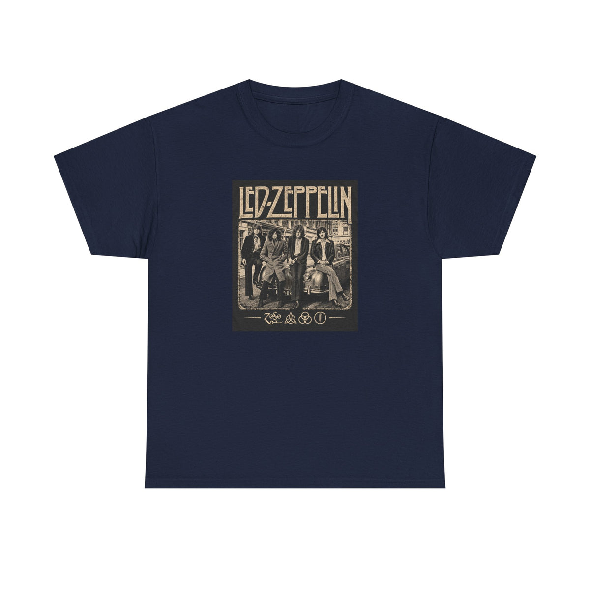 Led Zeppelin band photo T-Shirt | Vintage Rock Tour Tee