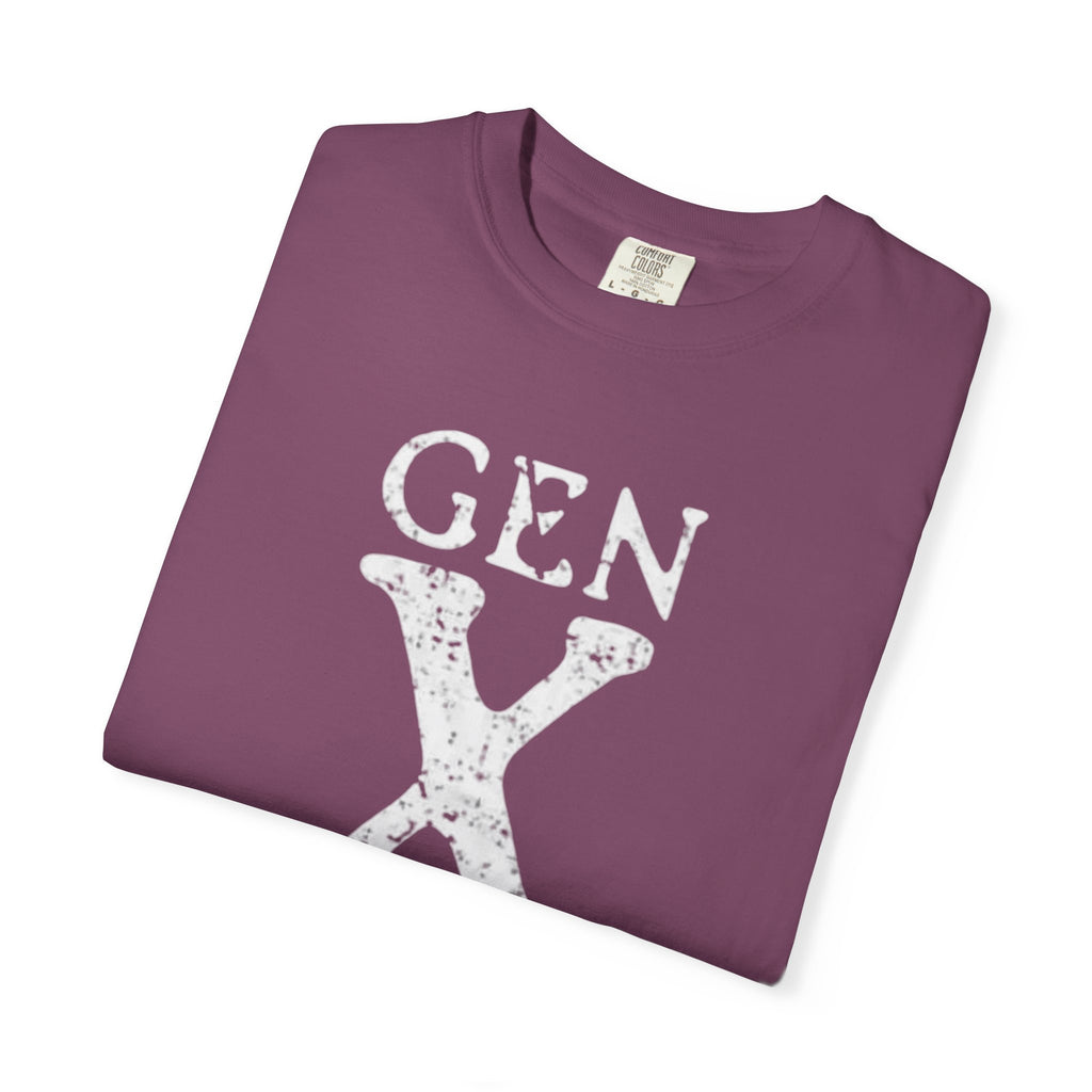 GEN X faded logo T-shirt | Vintage GenX graphic tee