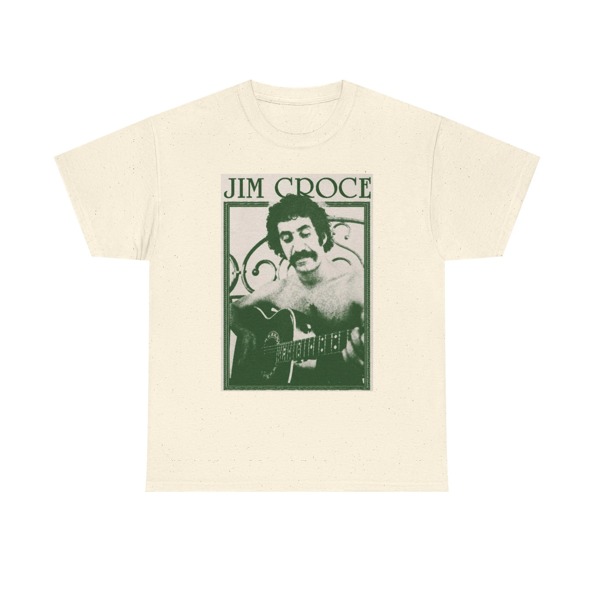 Jim Croce Guitar Music Tee | Retro Music T-Shirt