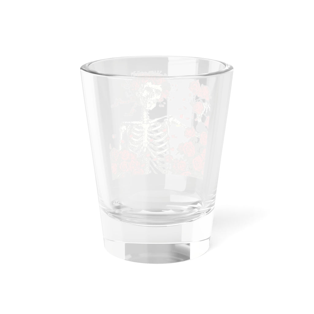 Grateful Dead Skull & Roses Shot Glass