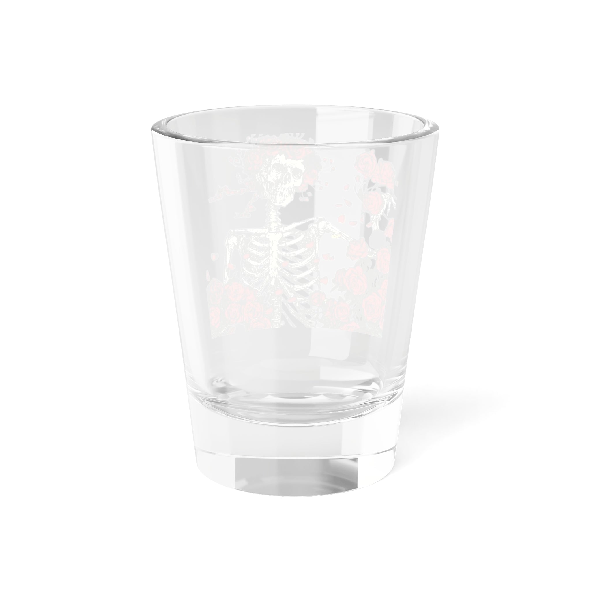 Grateful Dead Skull & Roses Shot Glass