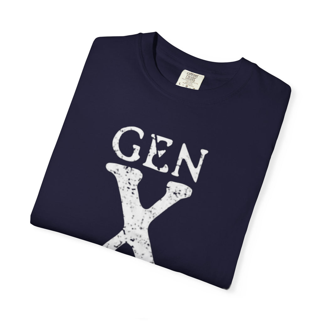 GEN X faded logo T-shirt | Vintage GenX graphic tee
