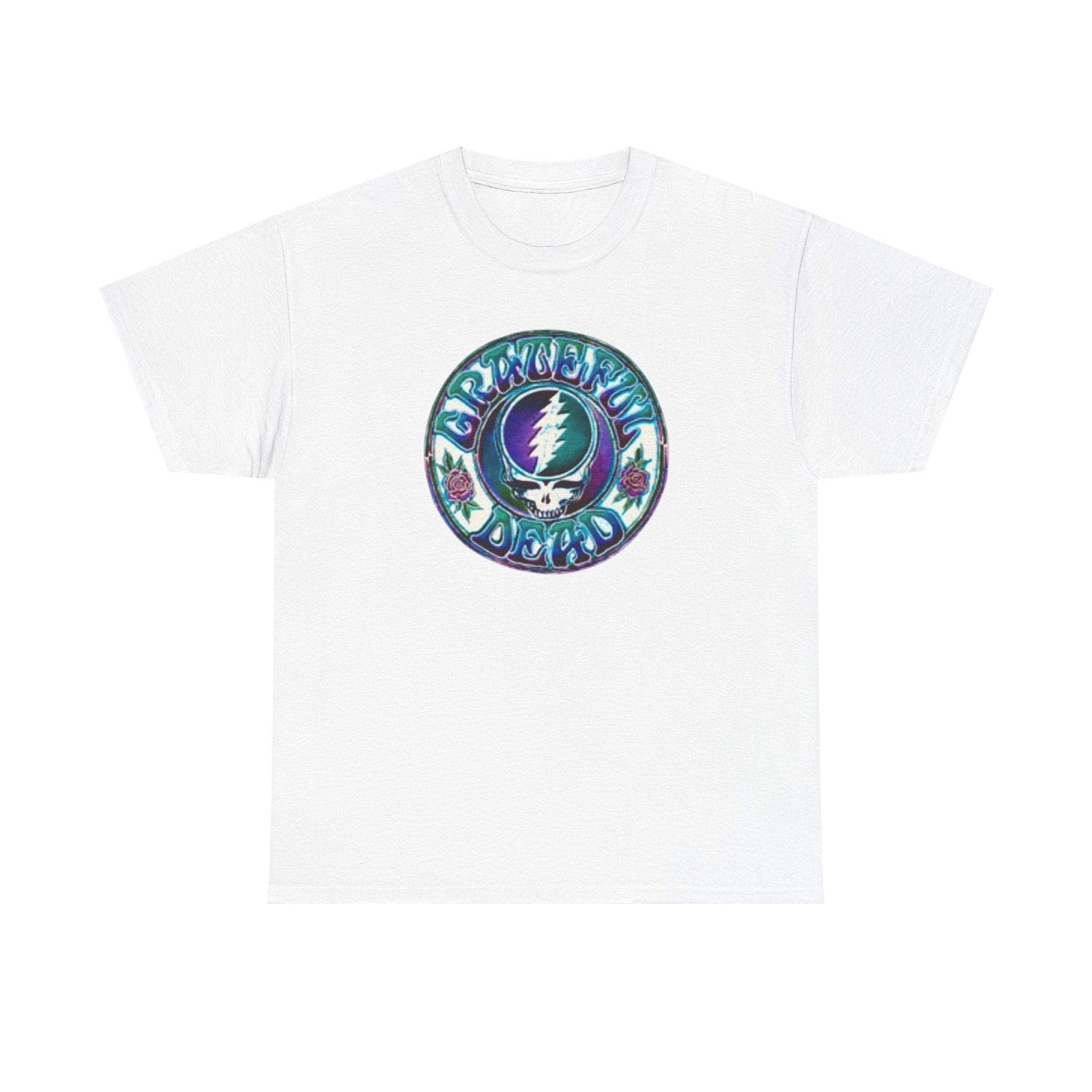 Grateful Dead Steal Your Face Circle Graphic Tee | Band Logo Shirt