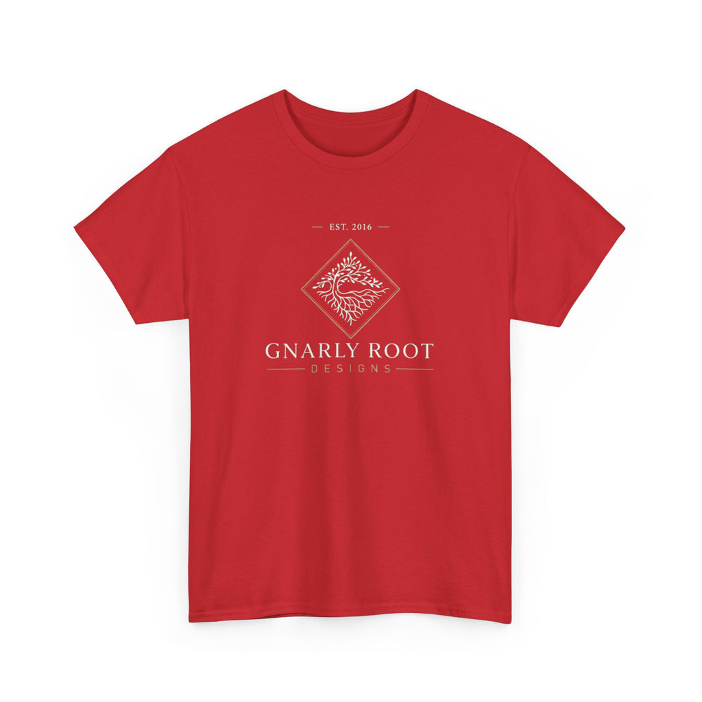 Gnarly Root logo tee | Graphic T-Shirt, botanical root illustration