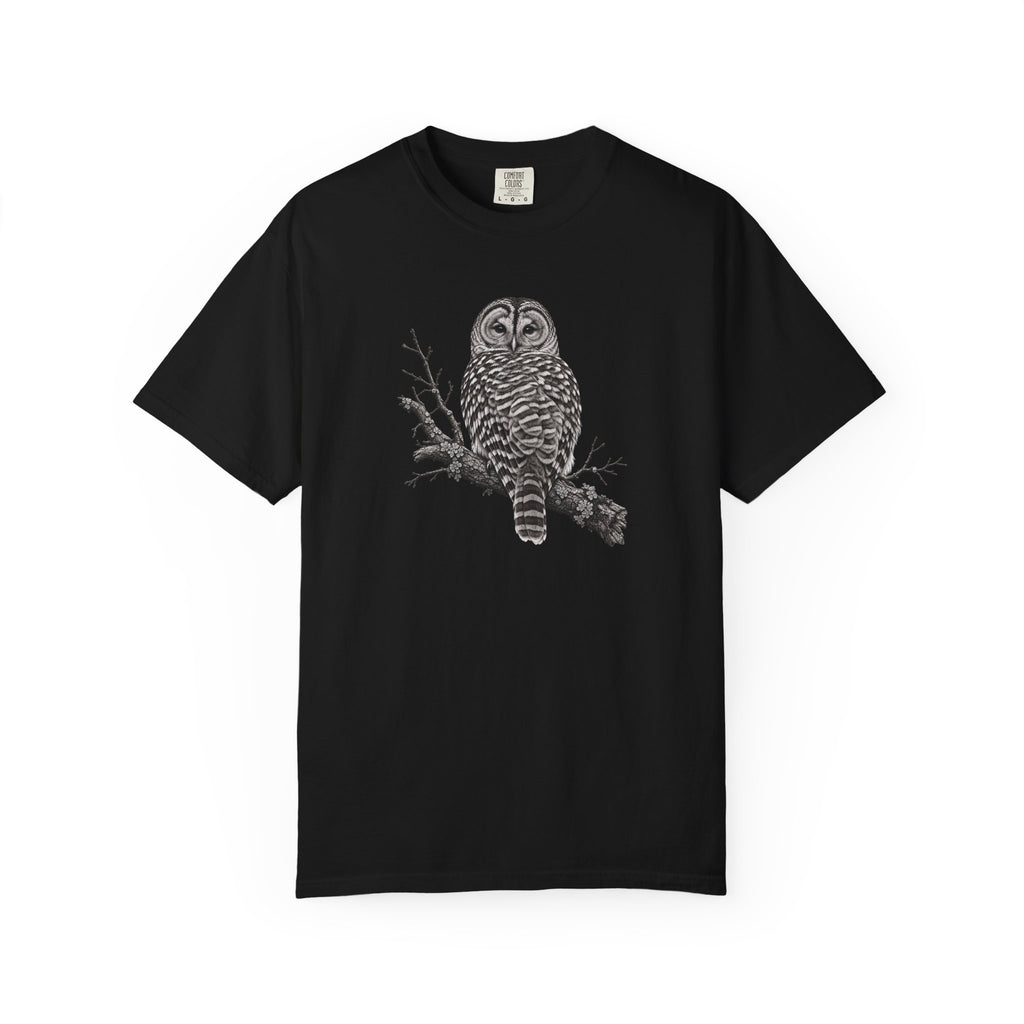 Barred Owl Vintage Bird T-Shirt