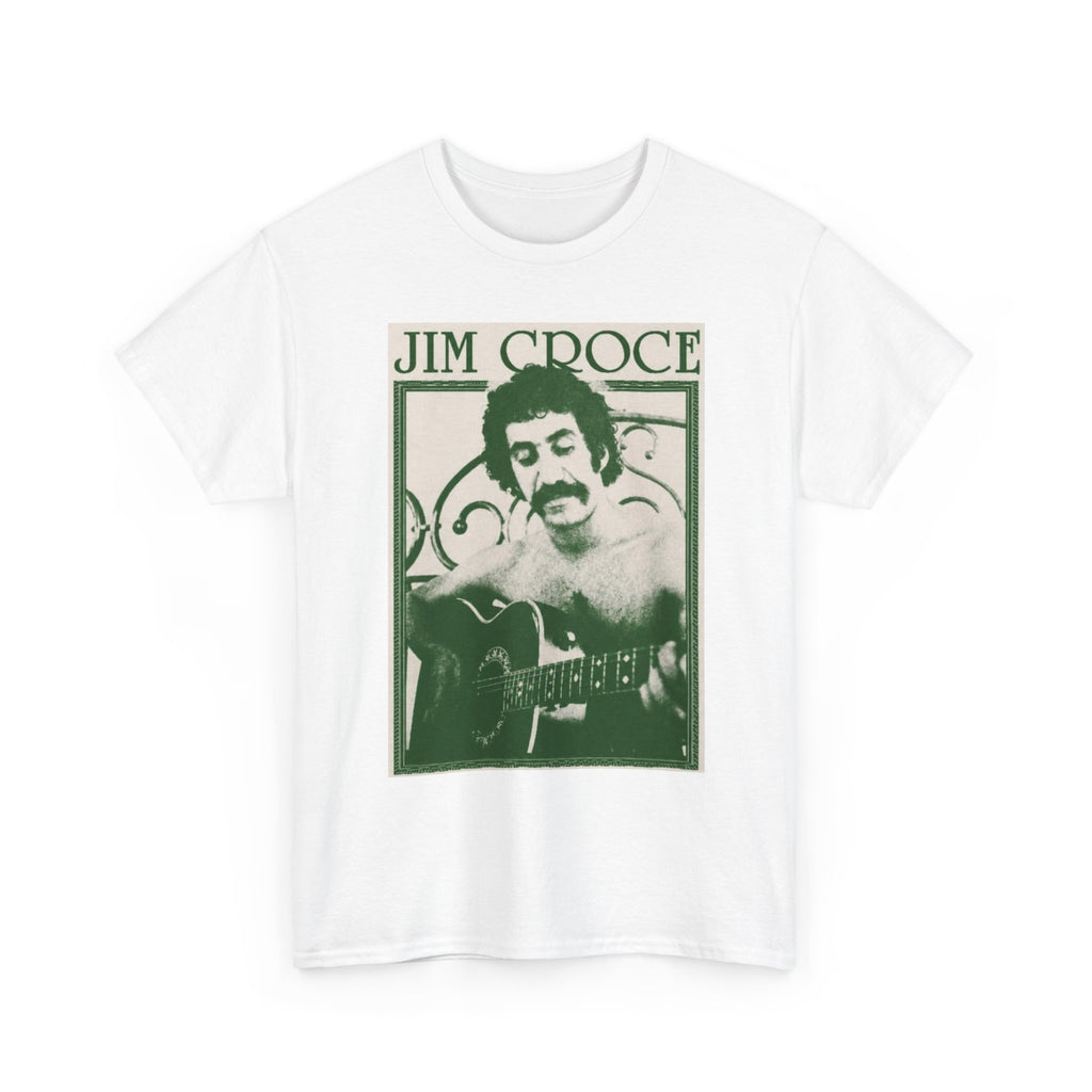 Jim Croce Guitar Music Tee | Retro Music T-Shirt