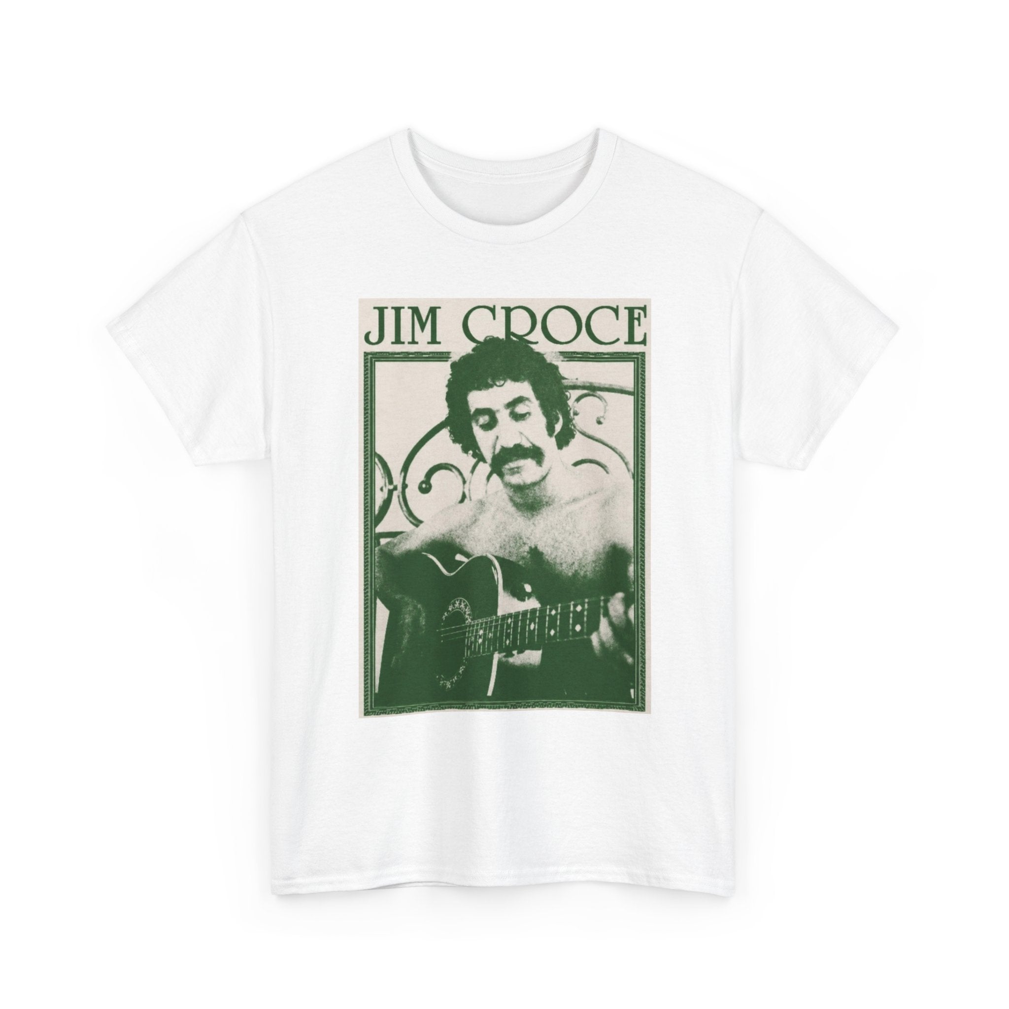Jim Croce Guitar Music Tee | Retro Music T-Shirt