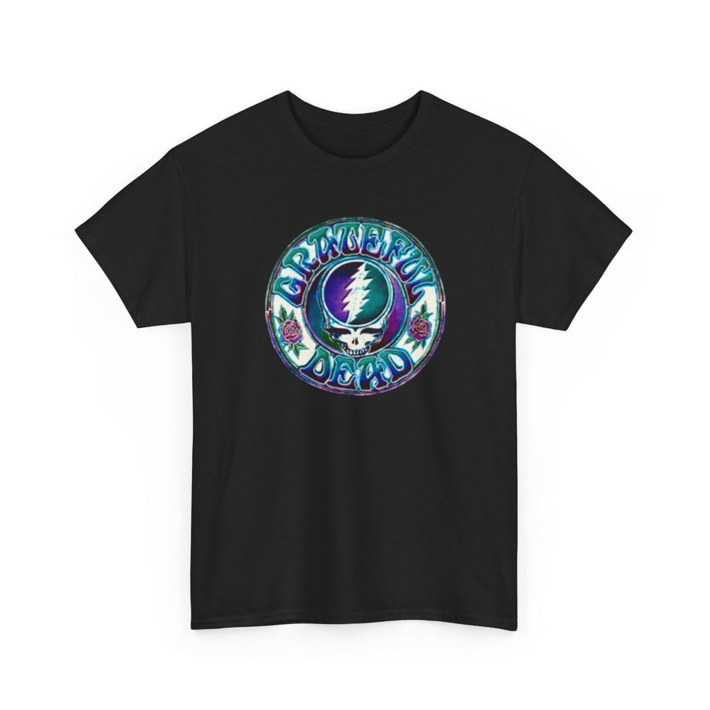 Grateful Dead Steal Your Face Circle Graphic Tee | Band Logo Shirt
