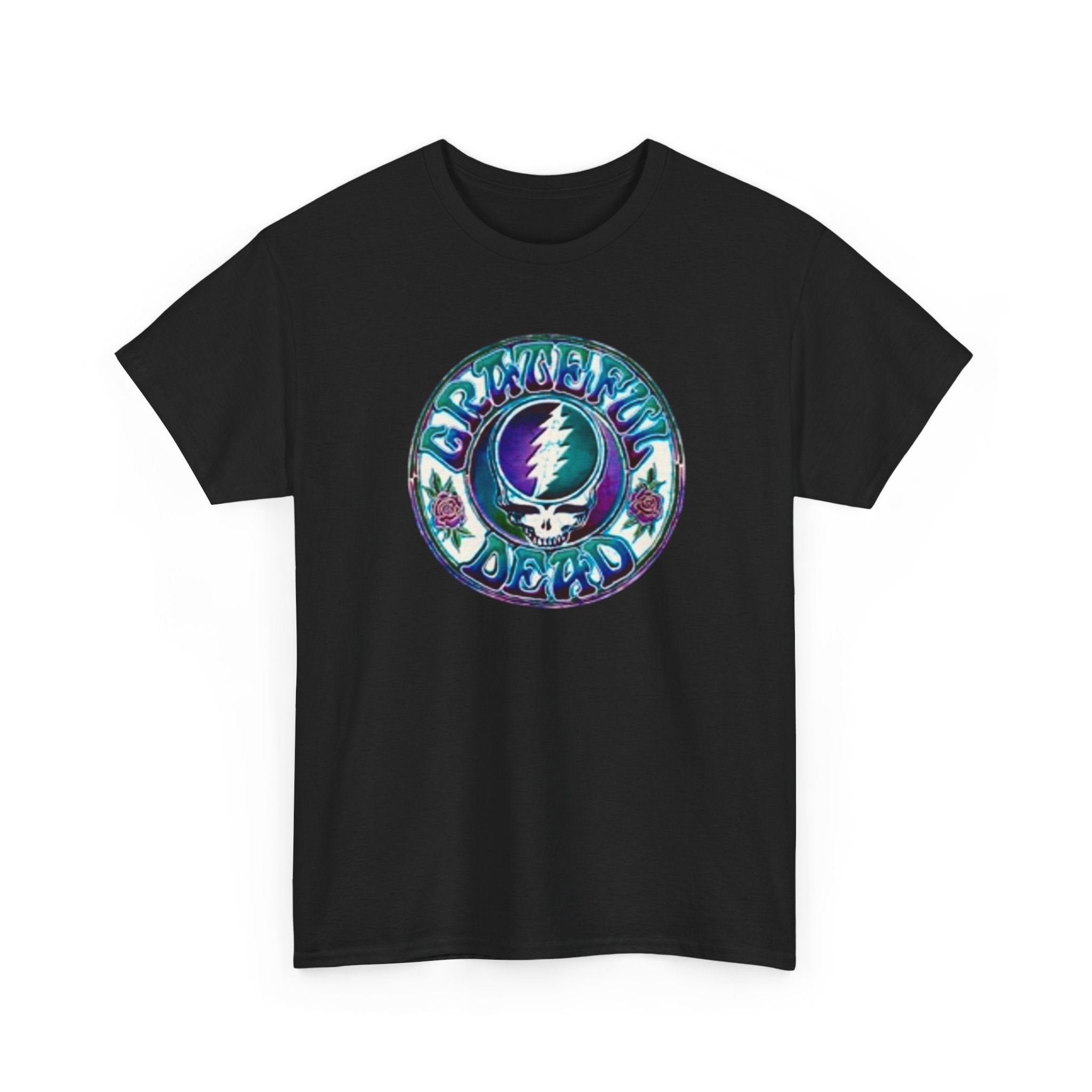 Grateful Dead Steal Your Face Circle Graphic Tee | Band Logo Shirt