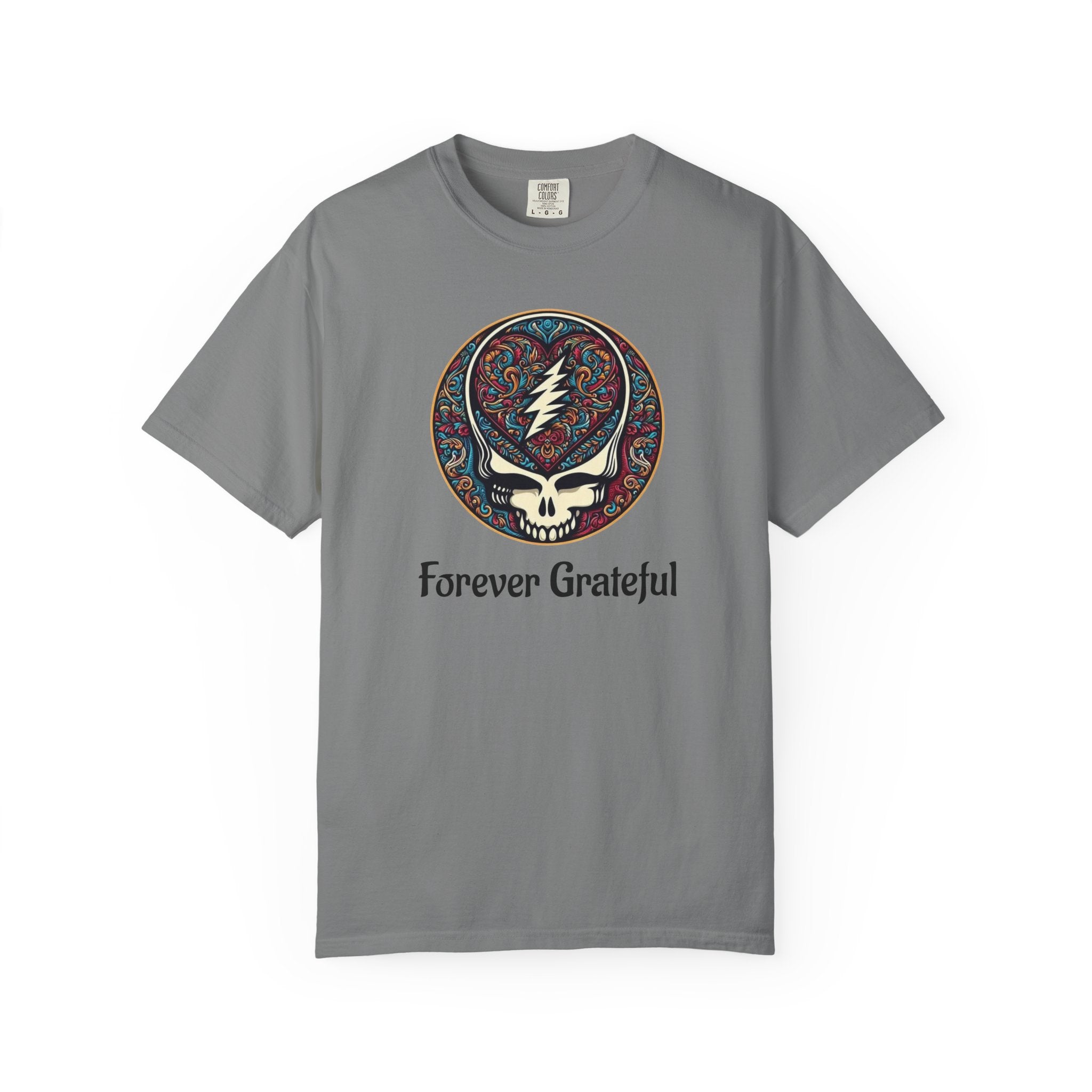 Forever Grateful Steal Your Face T-Shirt | Grateful Dead band tee