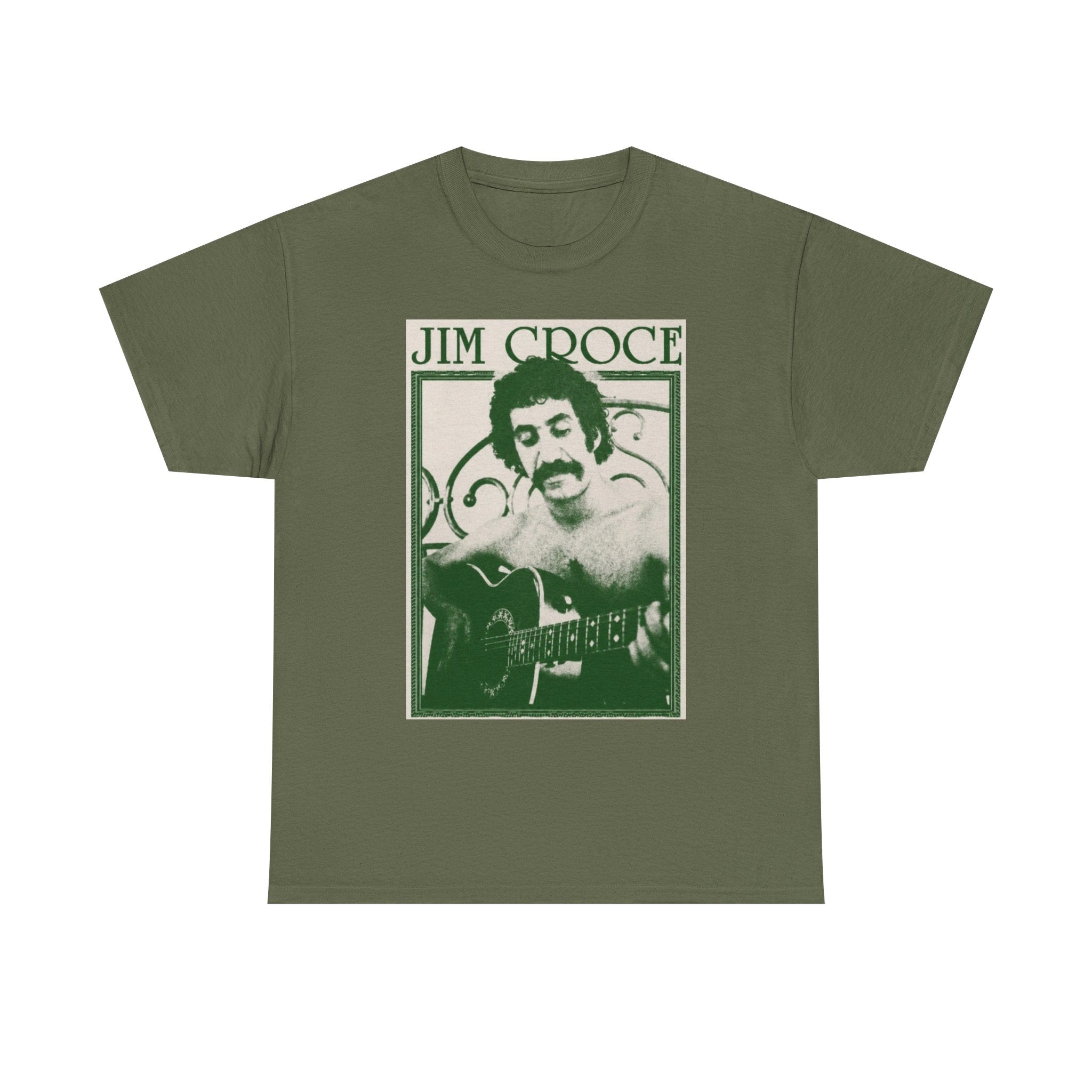 Jim Croce Guitar Music Tee | Retro Music T-Shirt