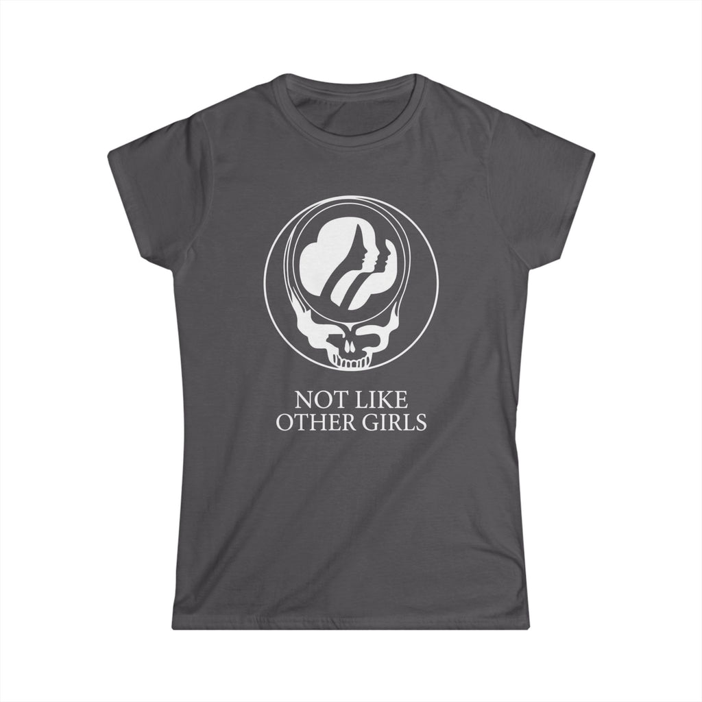 Not Like Other Girls Skull Tee | Feminine Grateful Dead Inspired Shirt