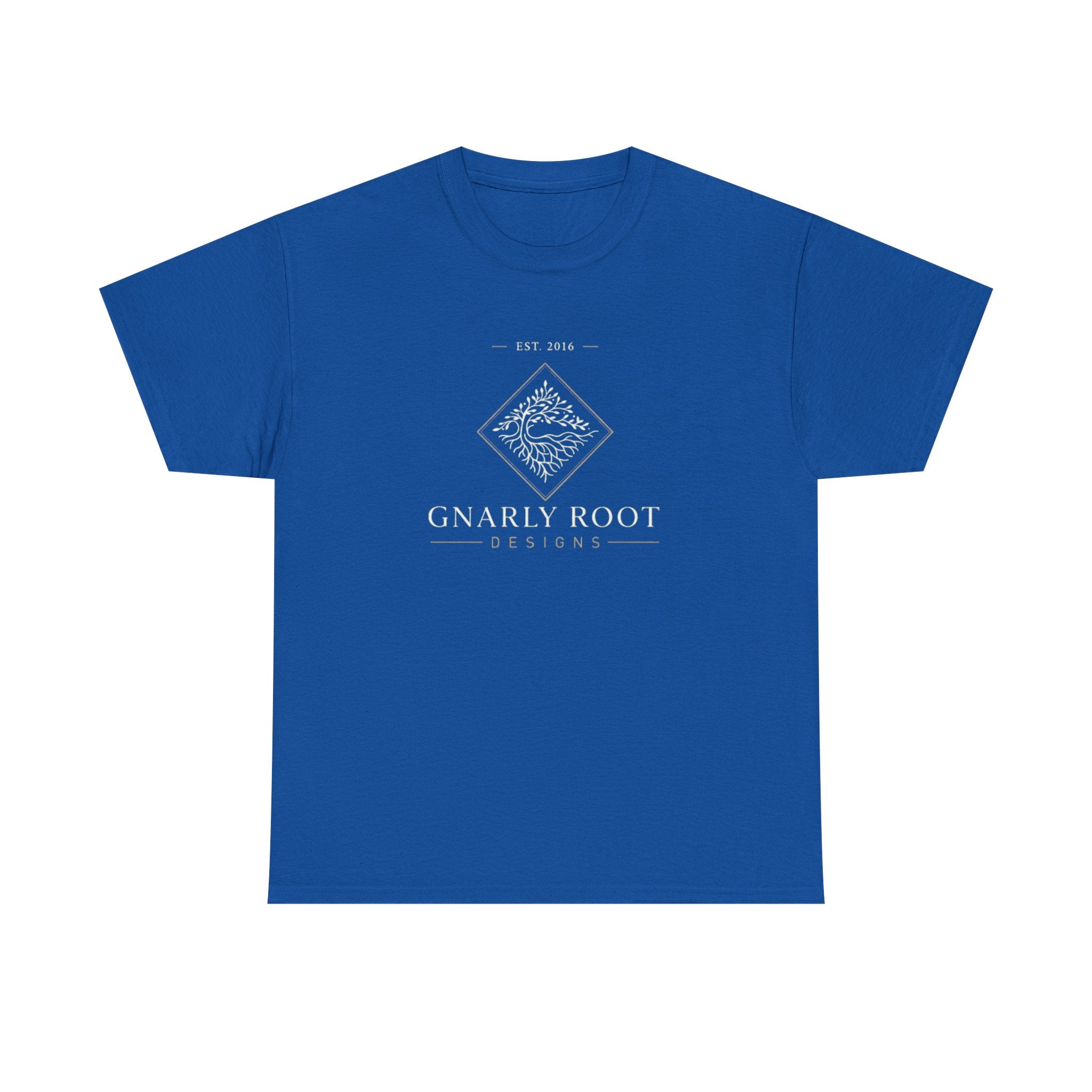 Gnarly Root logo tee | Graphic T-Shirt, botanical root illustration
