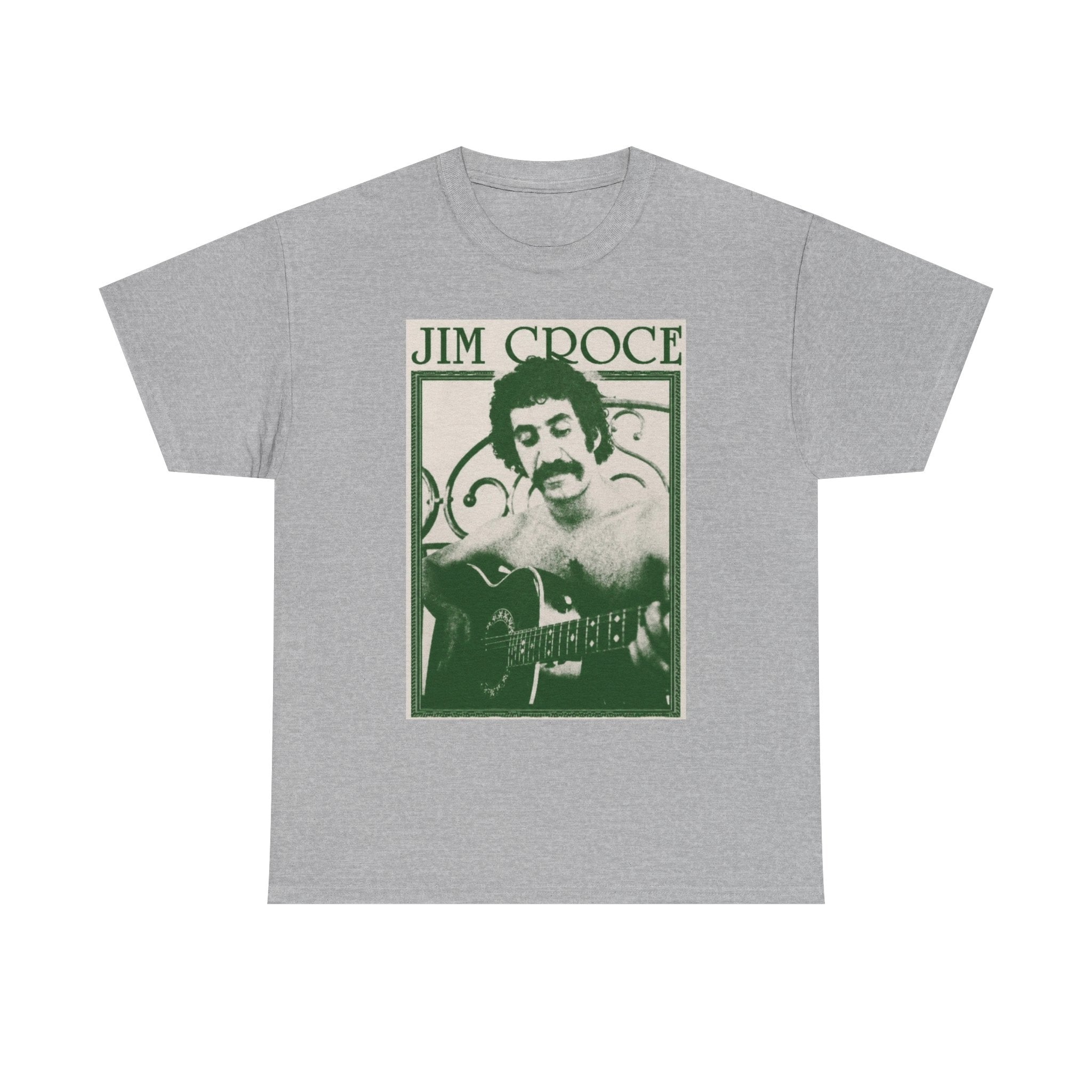 Jim Croce Guitar Music Tee | Retro Music T-Shirt