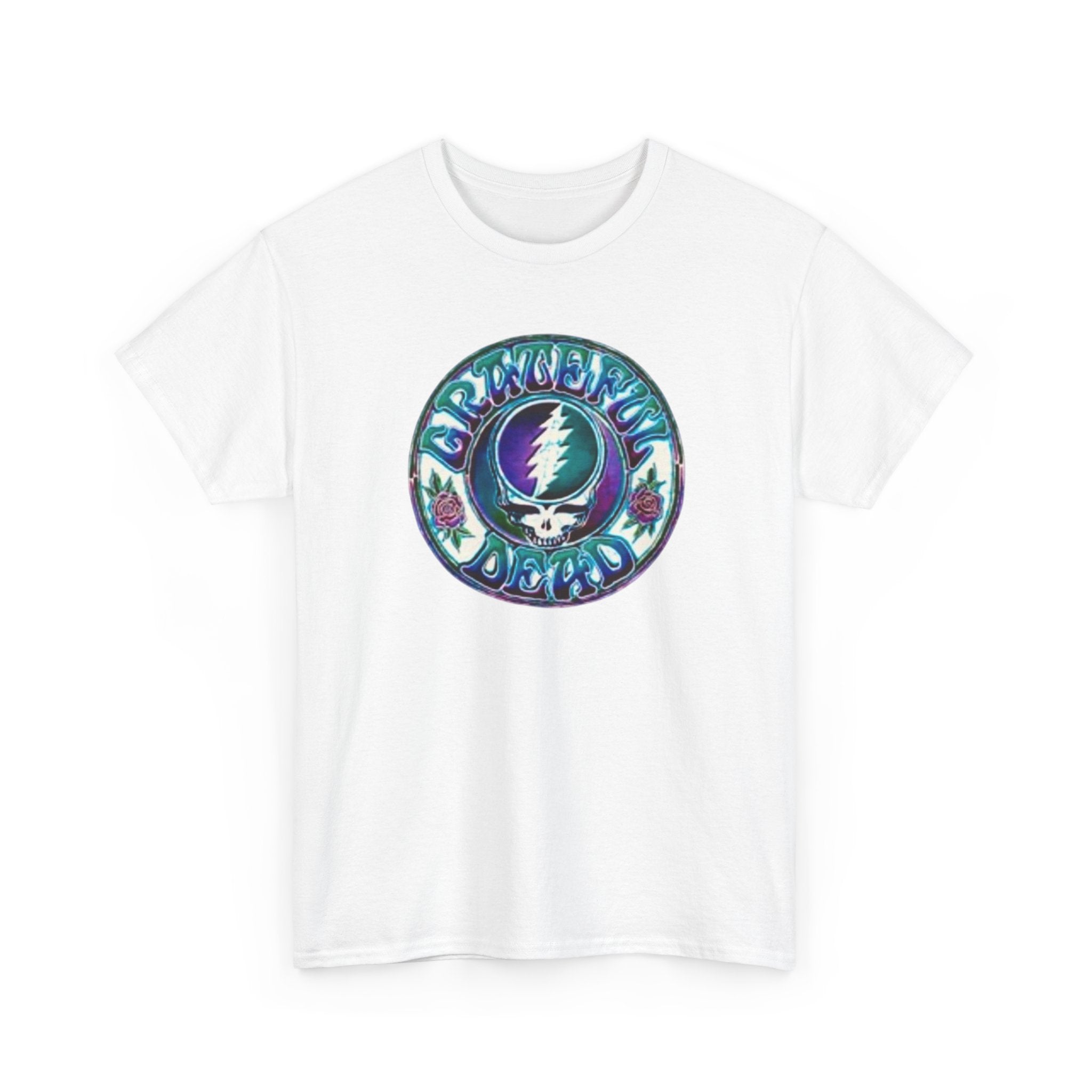 Grateful Dead Steal Your Face Circle Graphic Tee | Band Logo Shirt